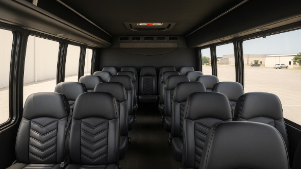 20 Passenger Minibus Interior