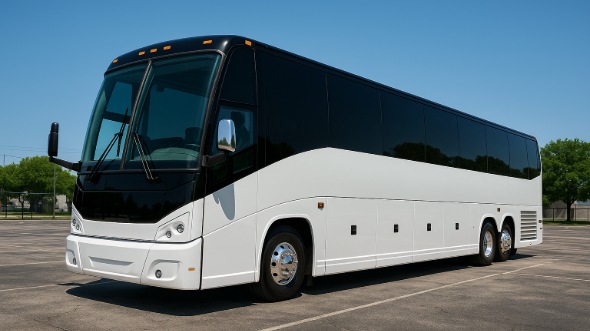 Exterior of Nicholasville Party Bus Company's 50 Passenger Party Bus in Nicholasville