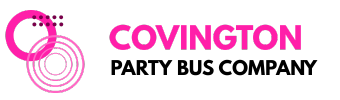covington party bus company logo